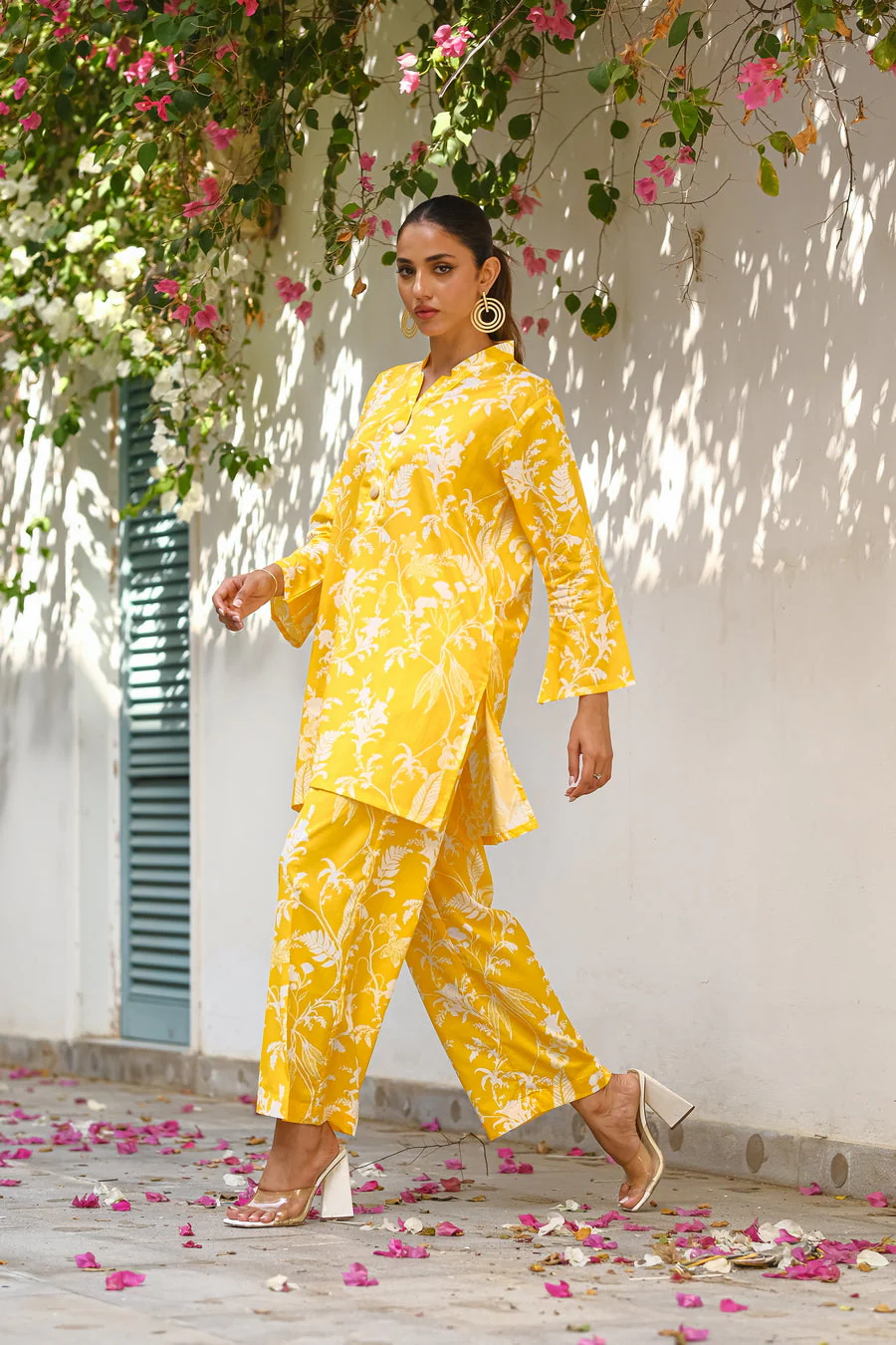 Sprinkles Stitched 2 Piece Summer Luxury Lawn Women Suit-Mellow - 2-Piece Luxury Lawn Set - Image 4
