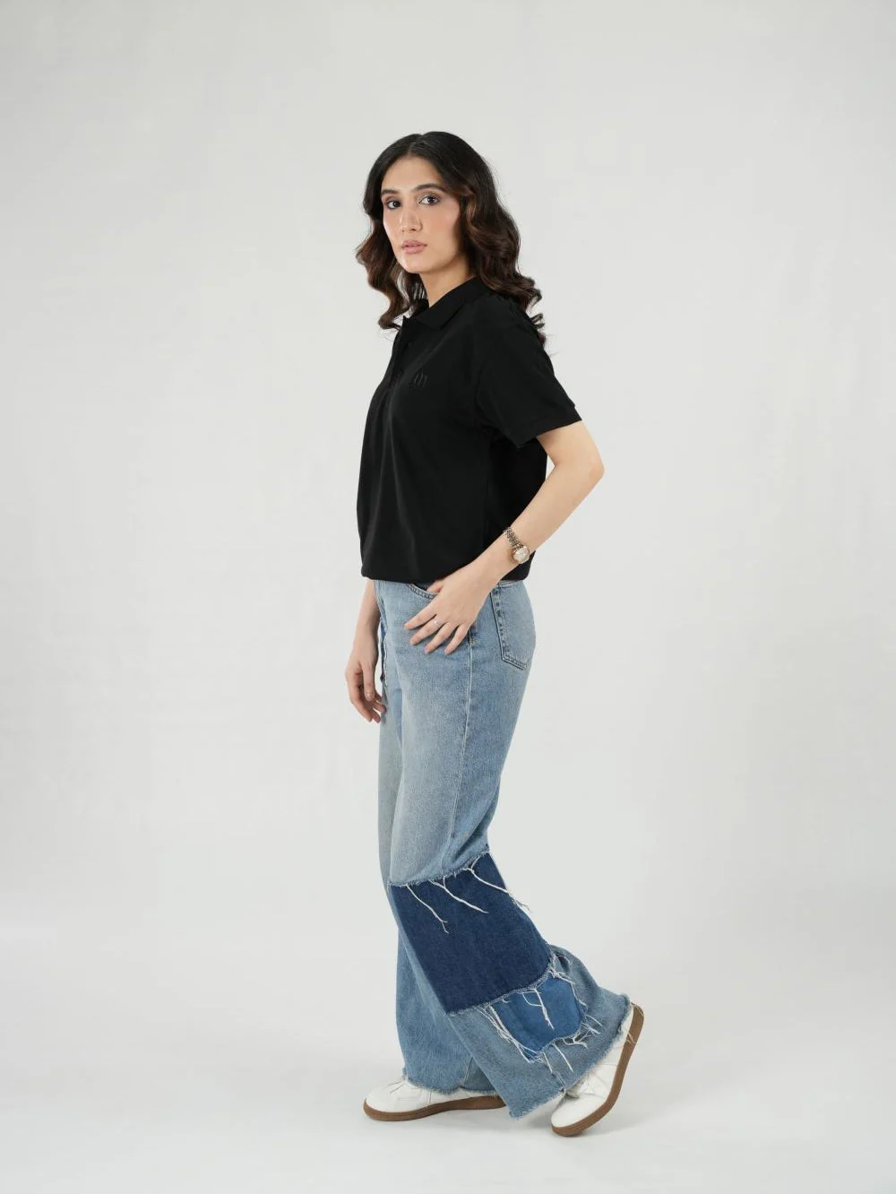 Mercato Black Polo Shirt - Image 2