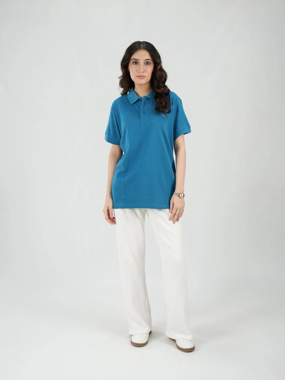 Mercato Blue Polo Shirt - Image 4