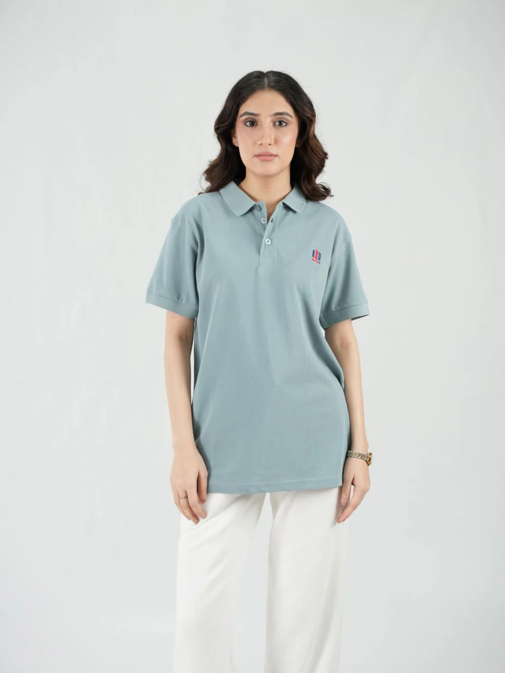 Mercato Grey Polo Shirt - Image 3