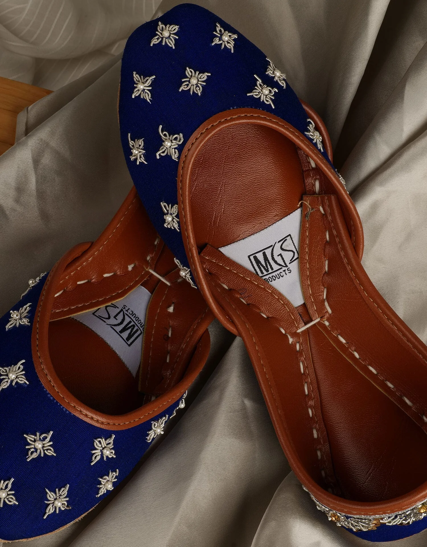 Mgs Style Khussa Collection-Amaira (Blue) - Image 2