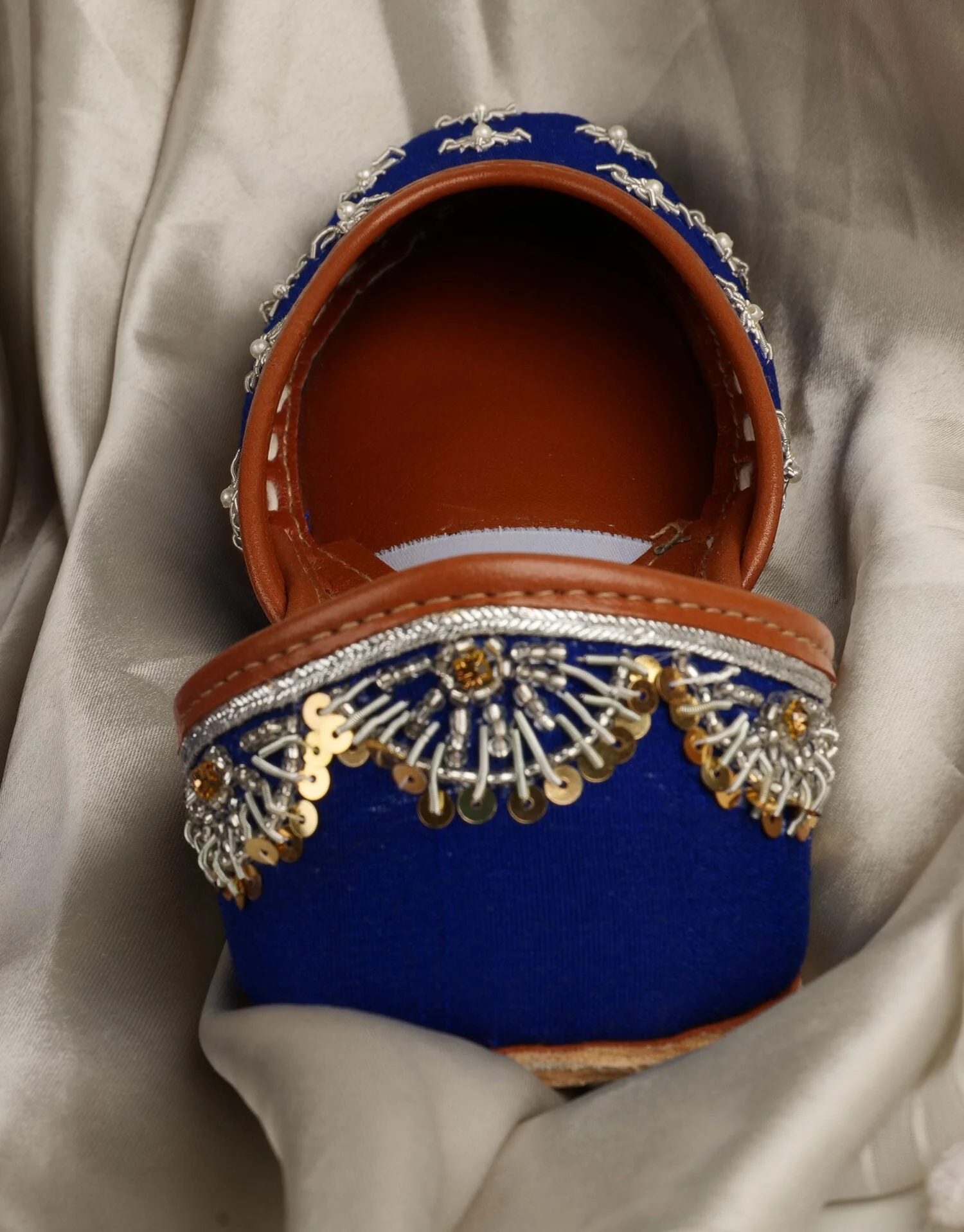 Mgs Style Khussa Collection-Amaira (Blue) - Image 3