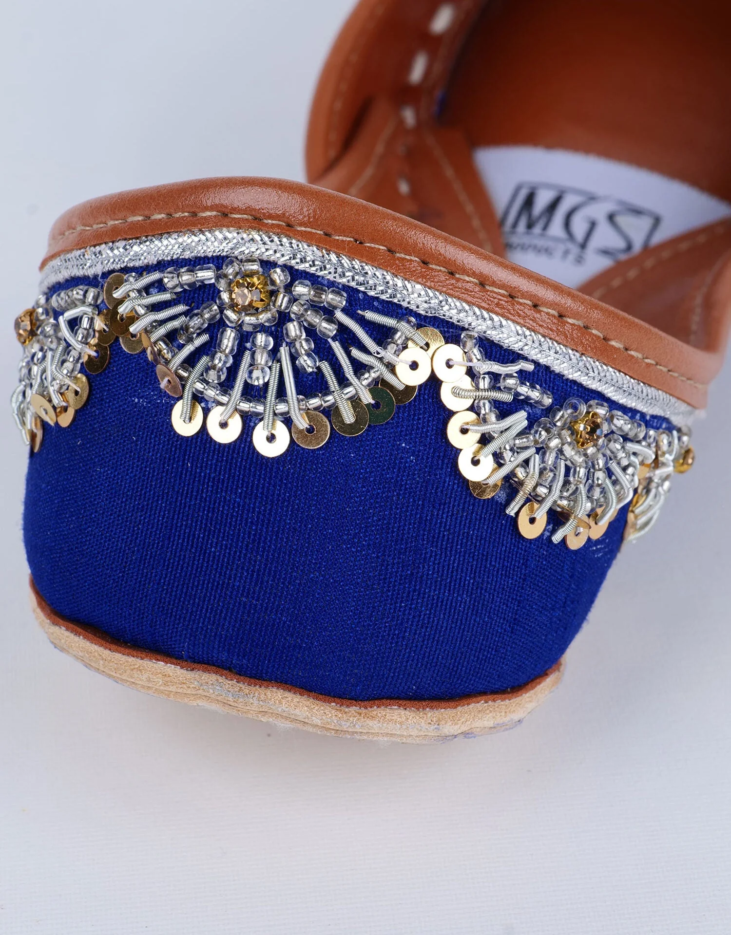 Mgs Style Khussa Collection-Amaira (Blue) - Image 4