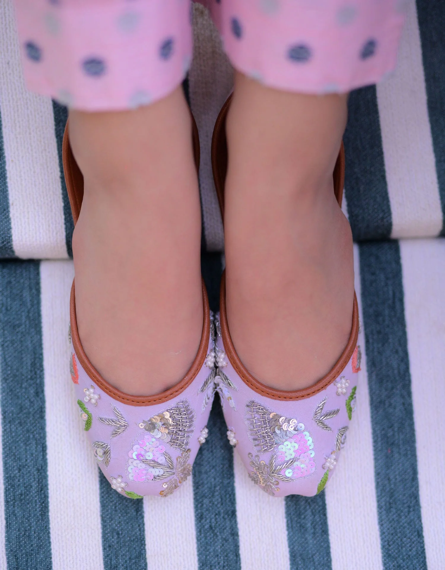 Mgs Style Khussa Collection-Blush Lilac - Image 2