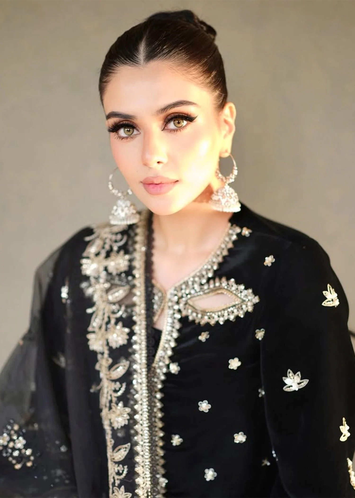 Sardinia Unstitched 3 Piece Formals Collection-Midnight Lush 1 - Rida Khawar - Image 3