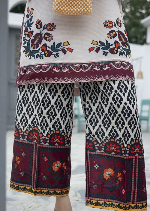 Midway Arts Stitched Co Ords Set Suit-Nayra Printed 2Pc Suit | Effortless Chic - Image 2