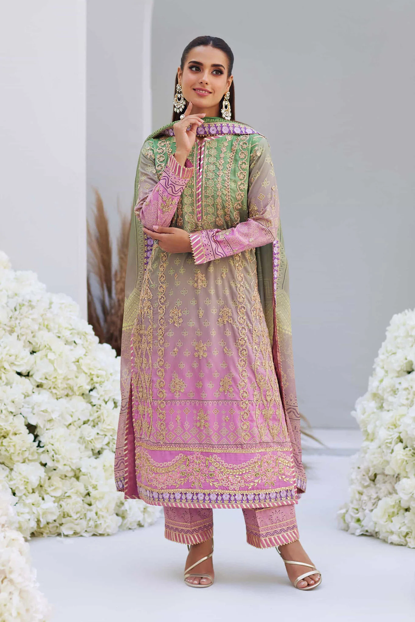 Mina Hasan Unstitched 3 Piece Luxury Formals Vol-01 Suit-07-Leila