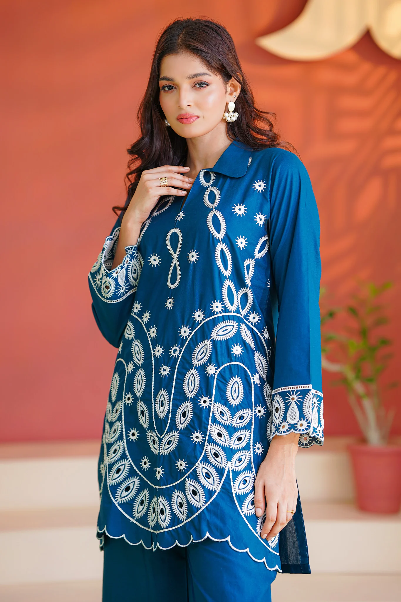 Daily Desire By Abeera Stitched 2 Piece Cotton Suit-Modern Muse - Image 3