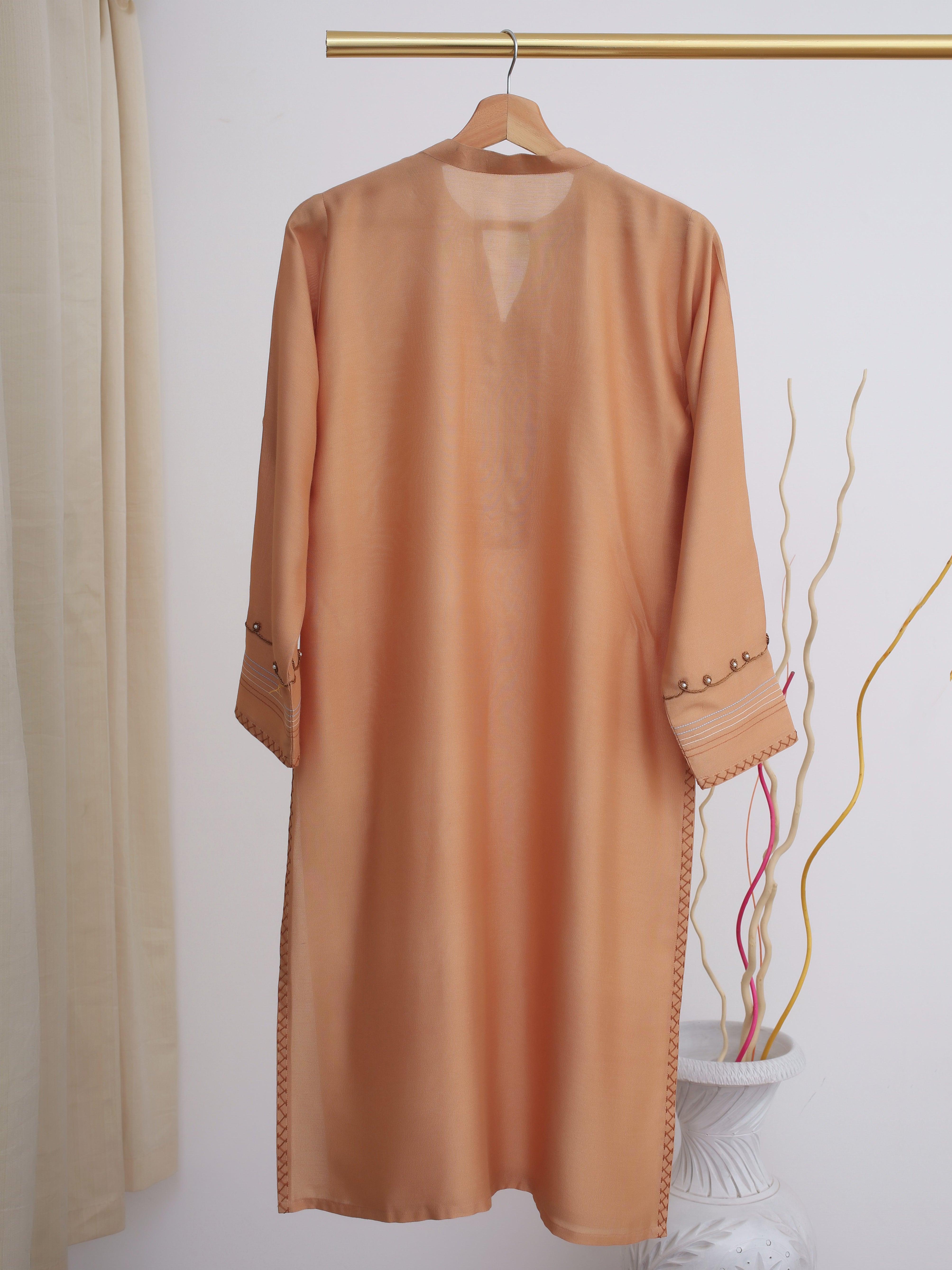Samawi Stitched Kurta Suit-Mohi Kurta - Image 4