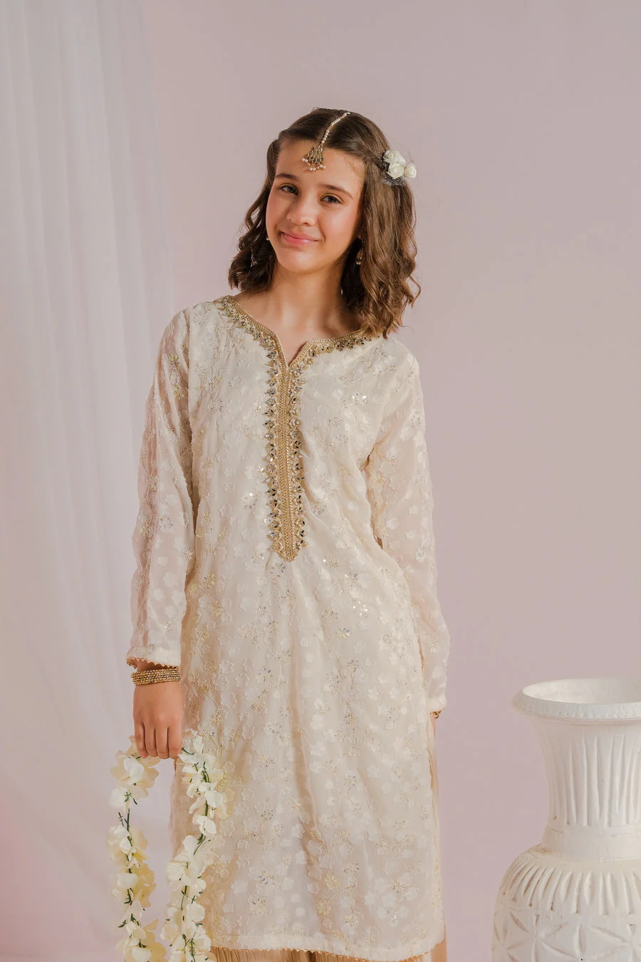 Sprinkles Stitched 2 Piece Formals Festive Kids Suit-Motia - 2pcs - Image 8