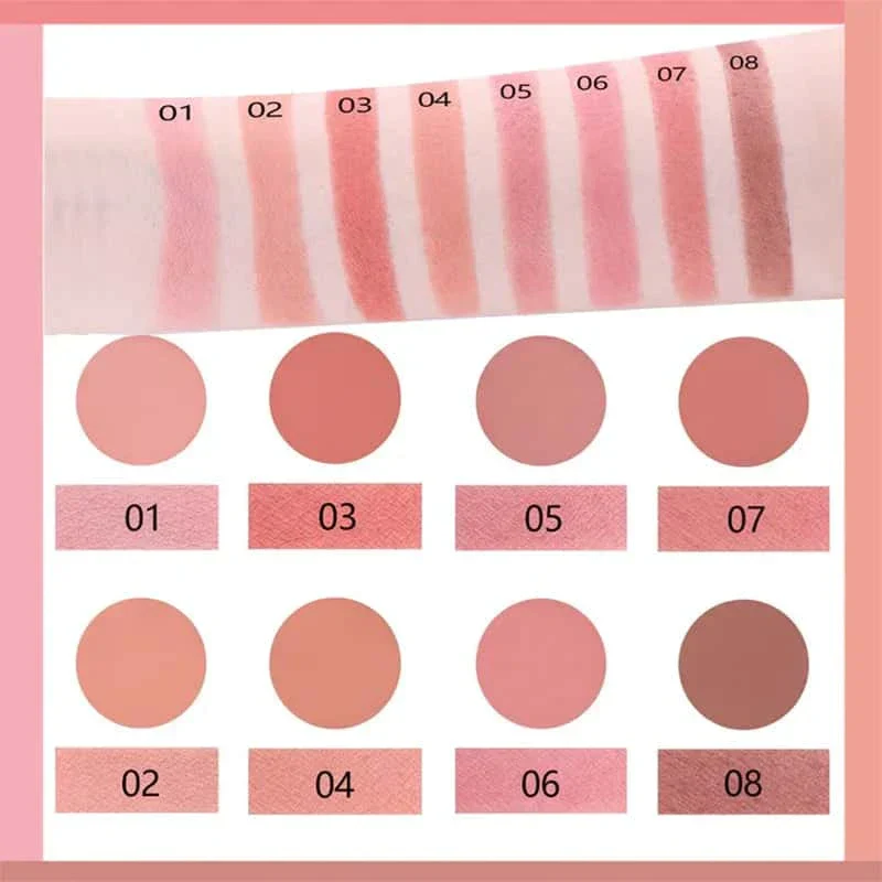 Muicin-8 Colors Professional Blusher Palette - Image 4