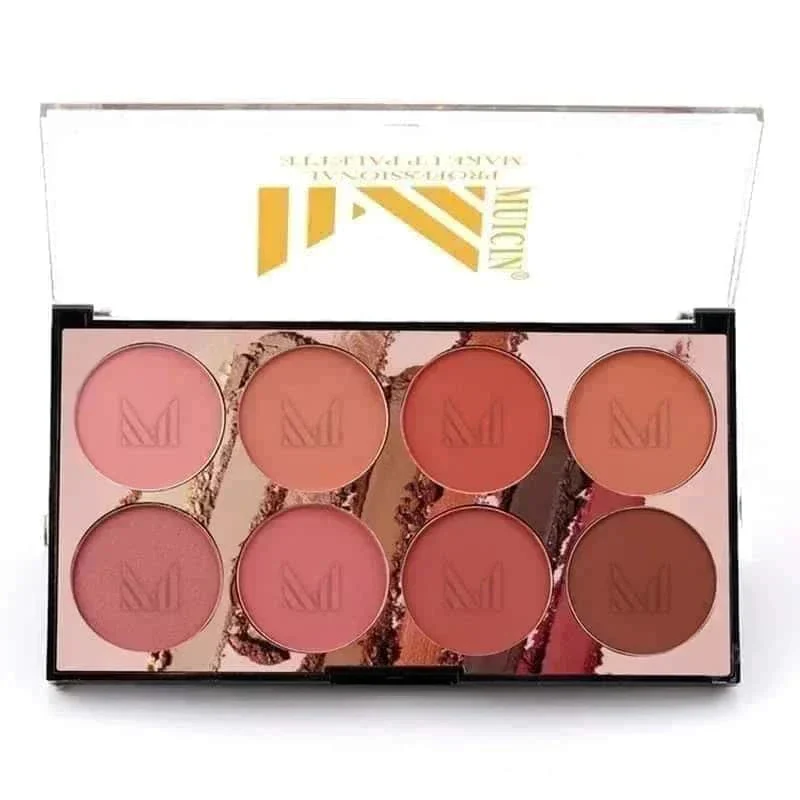 Muicin-8 Colors Professional Blusher Palette - Image 5