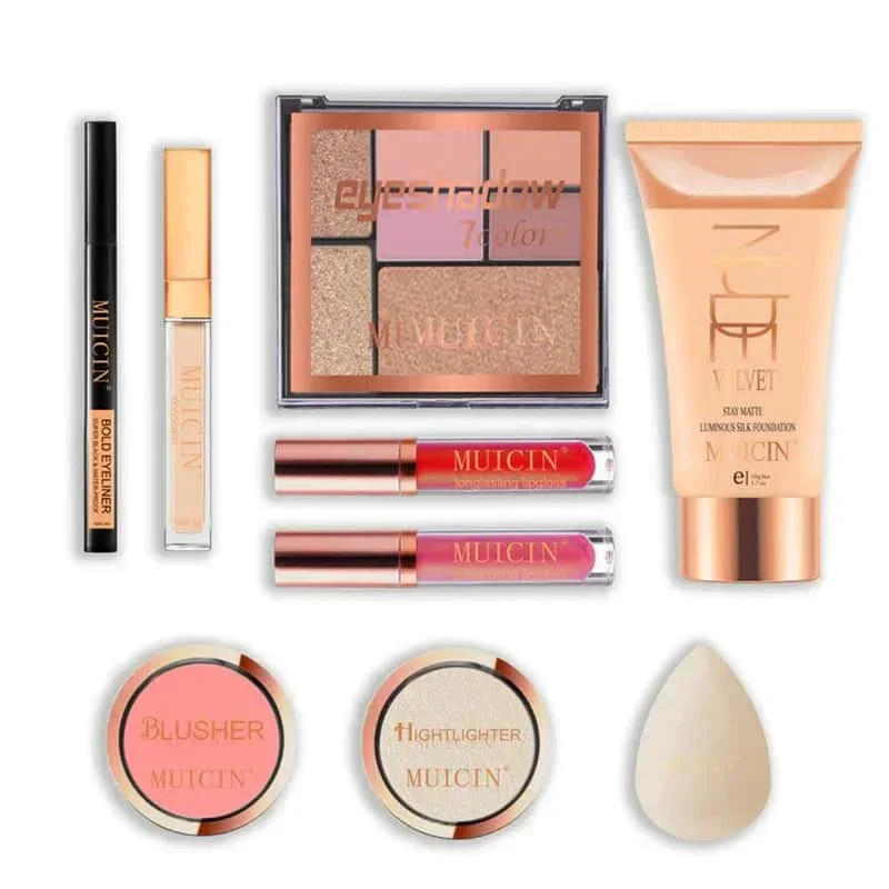 Muicin-9 In 1 Everyday Professional Makeup Kit - Image 2