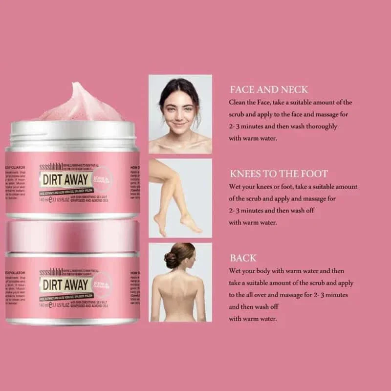 Muicin-Deep Clean & Exfoliate Scrub - Refresh & Revitalize - 140G - Image 6