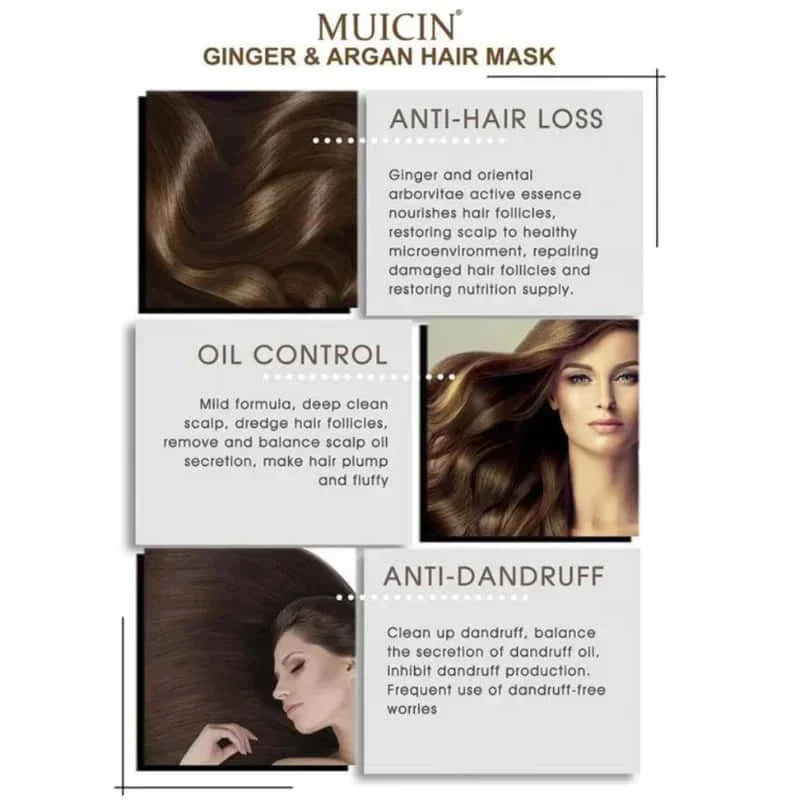 Muicin-Ginger Hair Mask - Image 4
