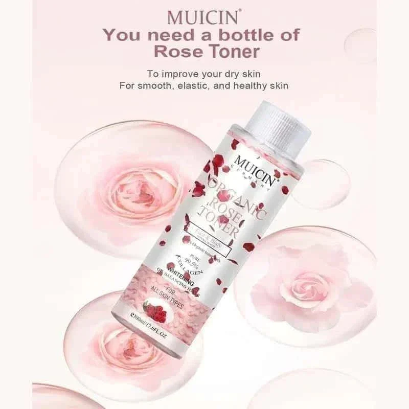 Muicin-Organic Rose Hydration Toner - Image 4