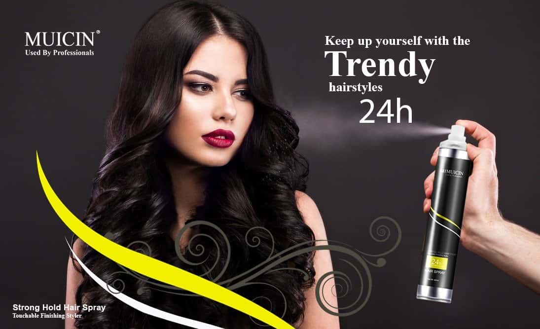 Muicin-Ultra Hold Hair Styling Spray - Image 2