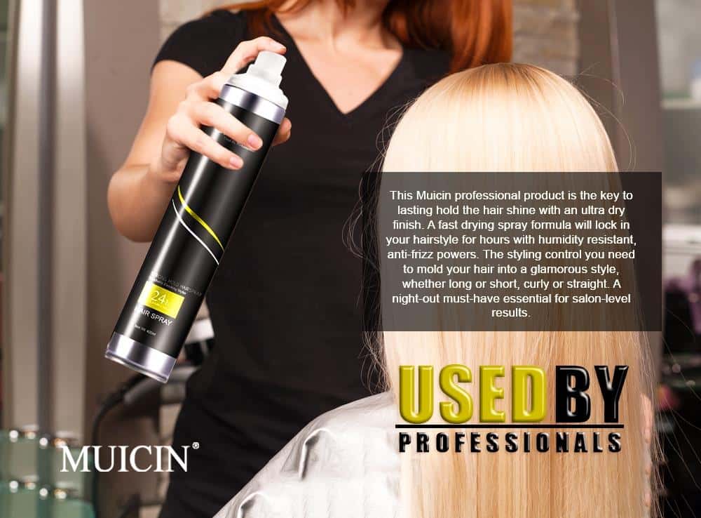 Muicin-Ultra Hold Hair Styling Spray - Image 5
