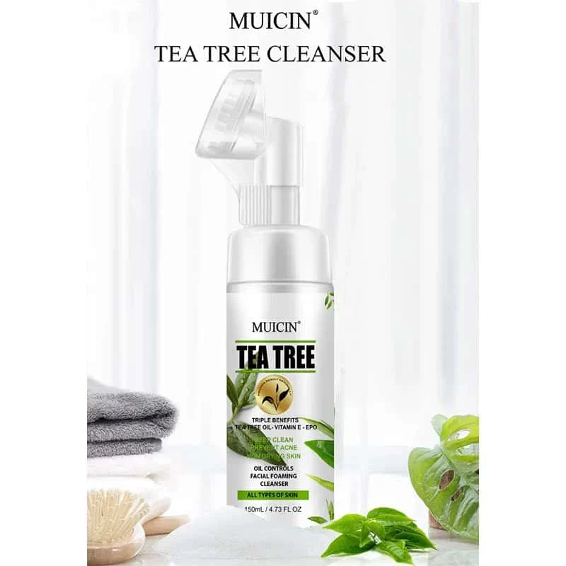 Muicin-Tea Tree Bubble Foaming Facial Cleanser - Image 2
