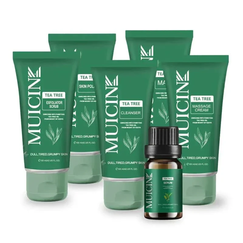 Muicin-Tea Tree Clear & Clean Facial Kit - Image 2
