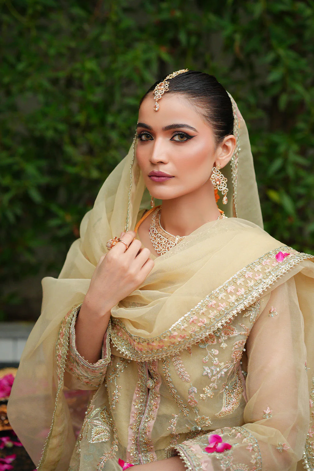 Celebrations By Mehreen Hamza Unstitched 3 Piece Luxury Formals Suit-Nargis - Image 5