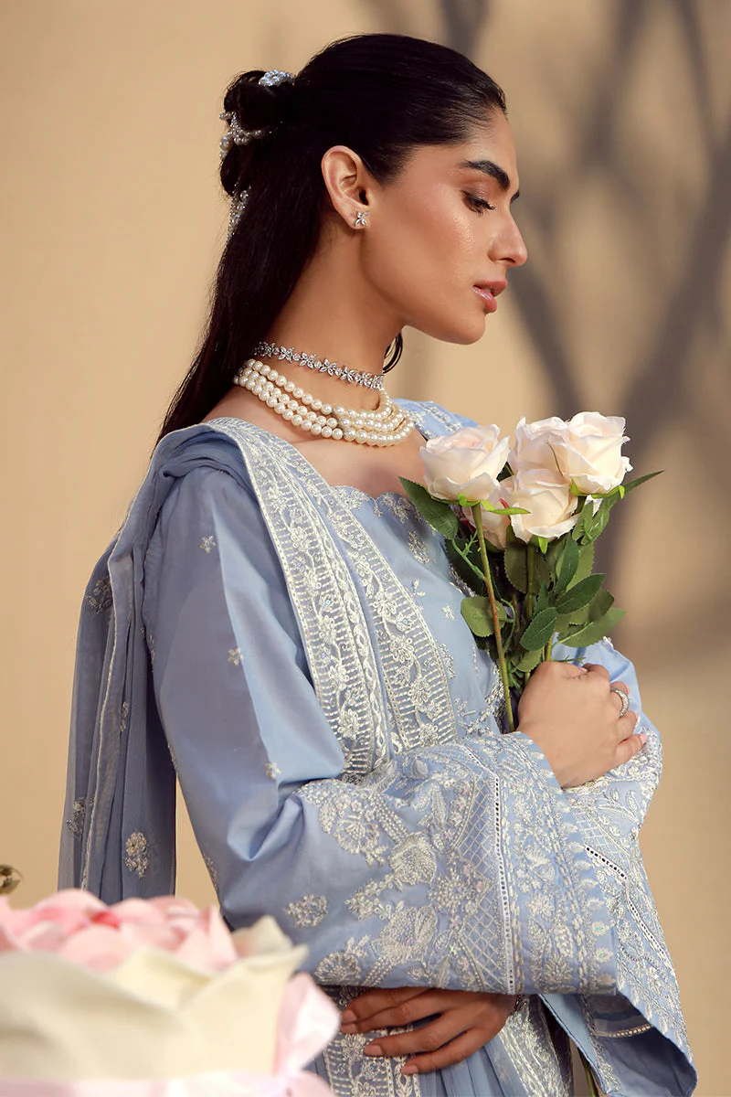 Gulaal Stitched 3 Piece Festive Lawn Suit-Nehal - Image 4