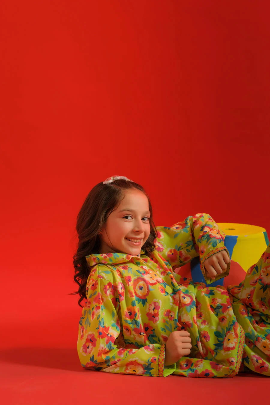 Sprinkles Stitched 2 Piece Summer Co Ord Sets Kids Suit-Neon Fest - Co-ord Set - Image 6