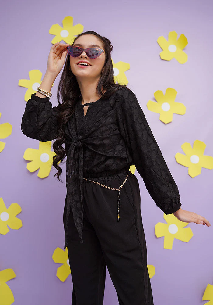 Ochre Clothing Net Jumpsuit - Image 4