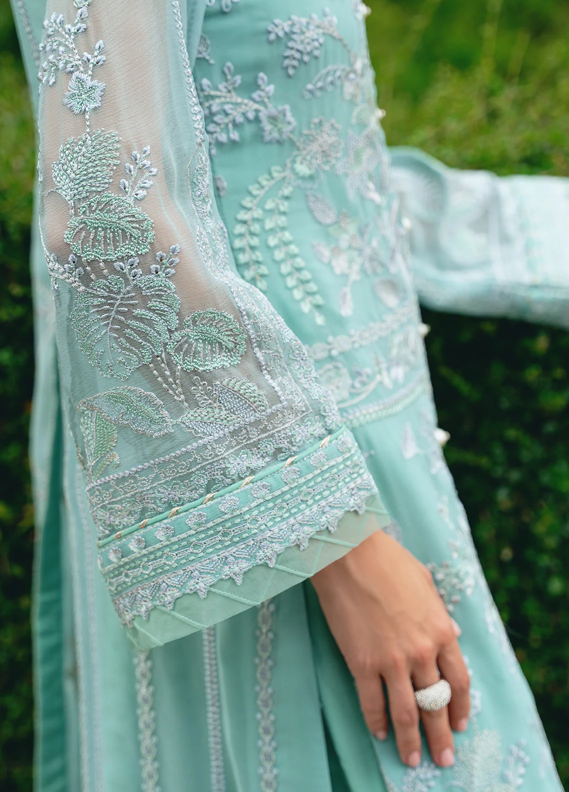 Gulaal Unstitched 3 Piece Luxury Emb Pret Suit-Nissa (GL-EP-2024-23) - Image 6
