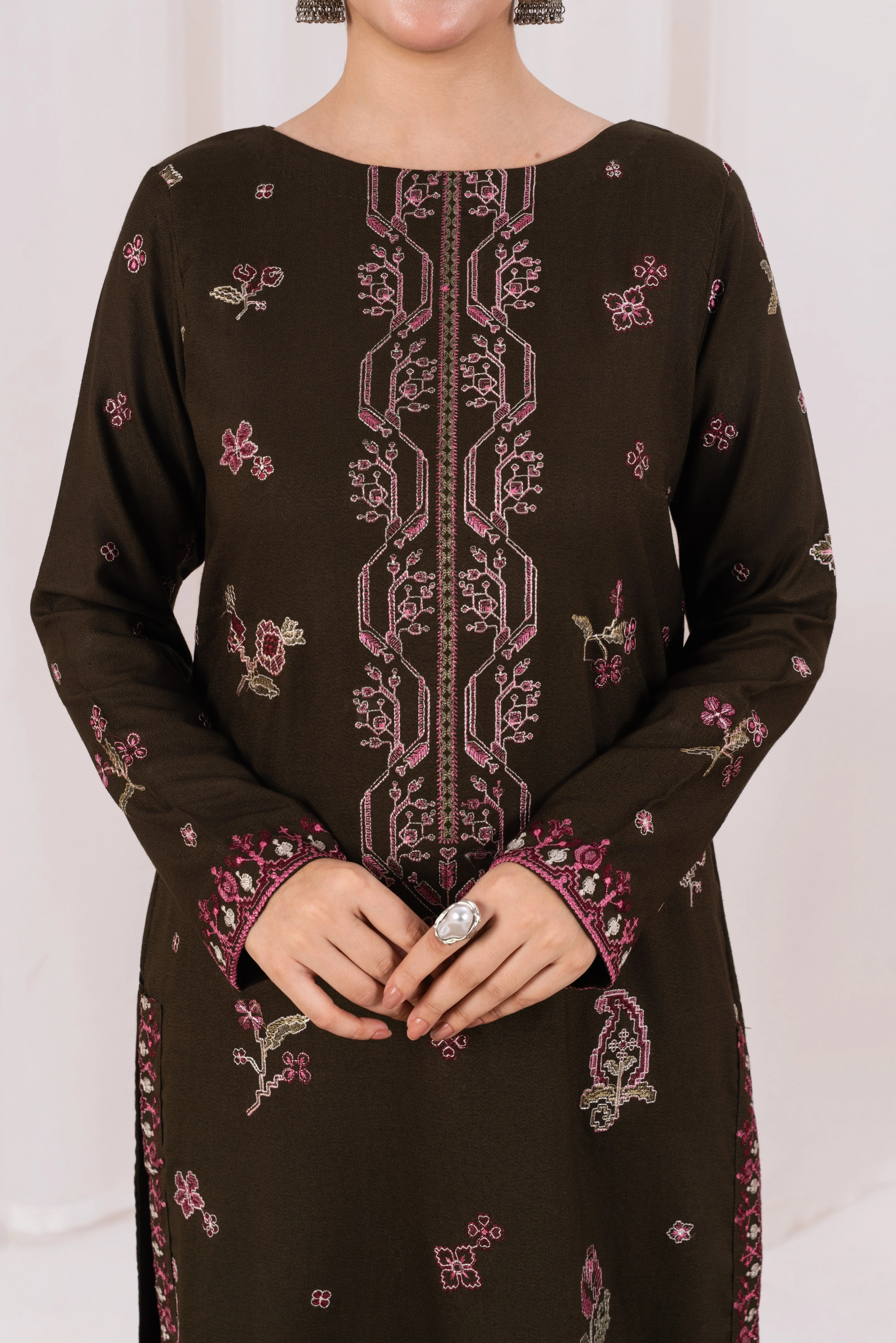 Feathers Unstitched Winter Arrivals Suit-NIVORA-FT555 - Image 6