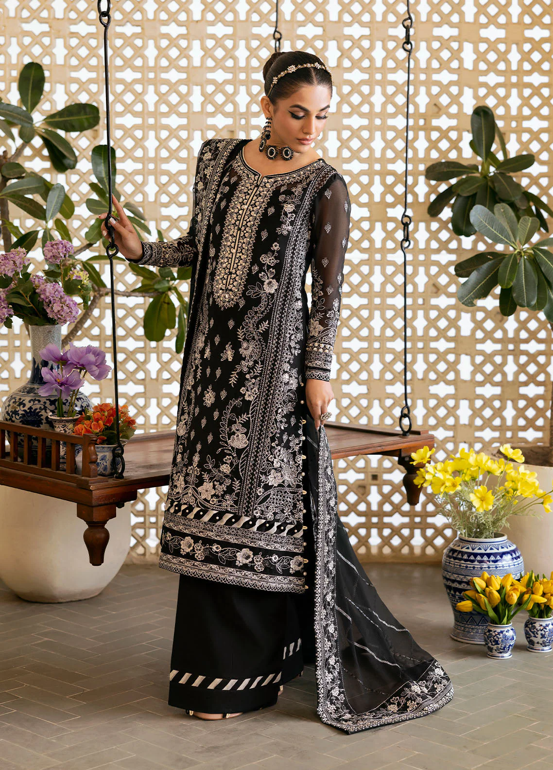 Reverie By Gulaal Unstitched 3 Piece Formals Suit-Nyra - Image 3