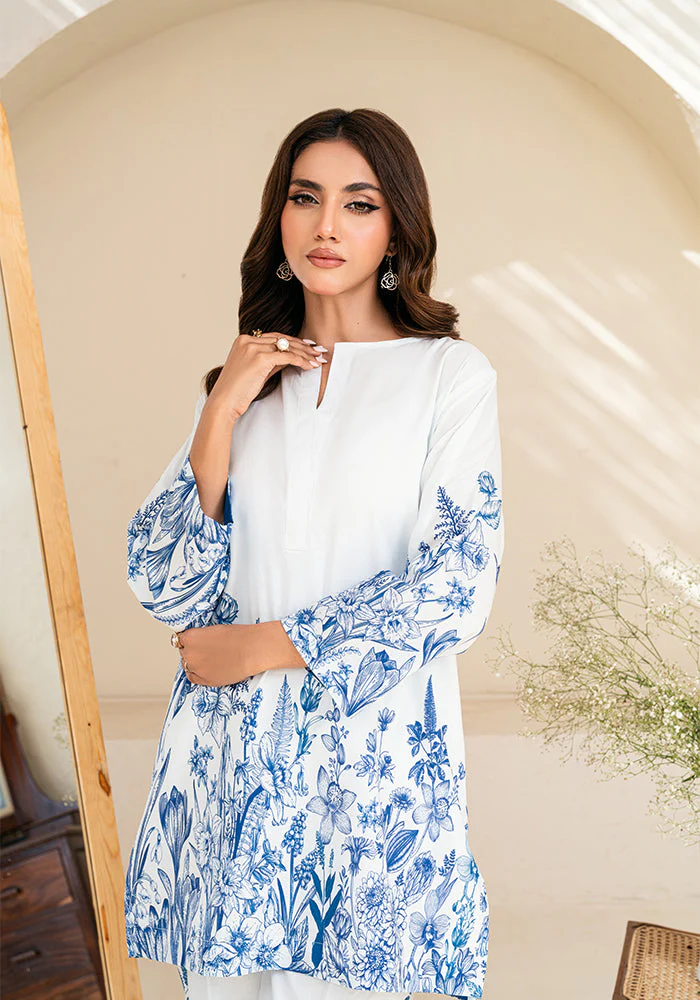 Amal Stitched 2 Piece Summer Cambric Collection-Ocean Breeze - Image 5
