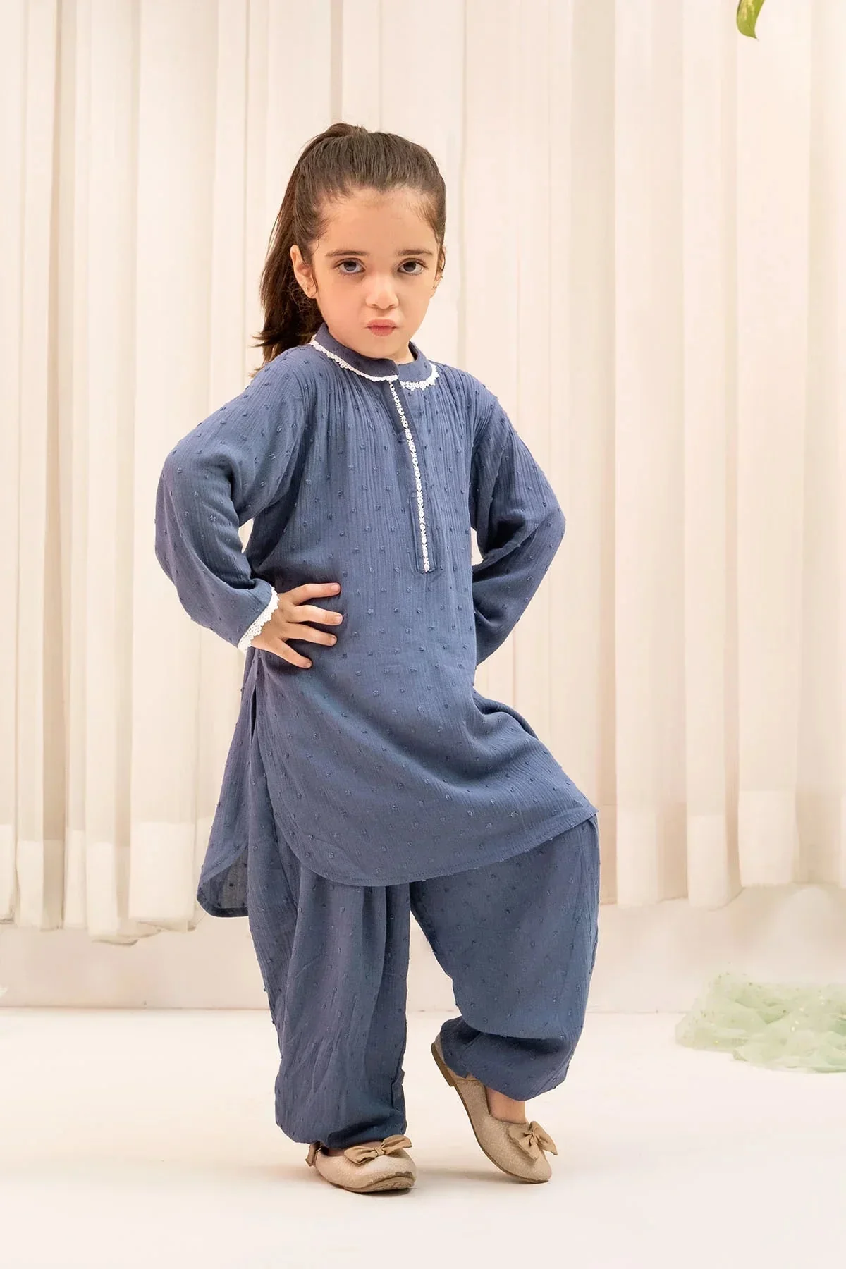 Ochre Clothing-Broshia Cotton 2 Pc Suit-INSC-02 - Image 3
