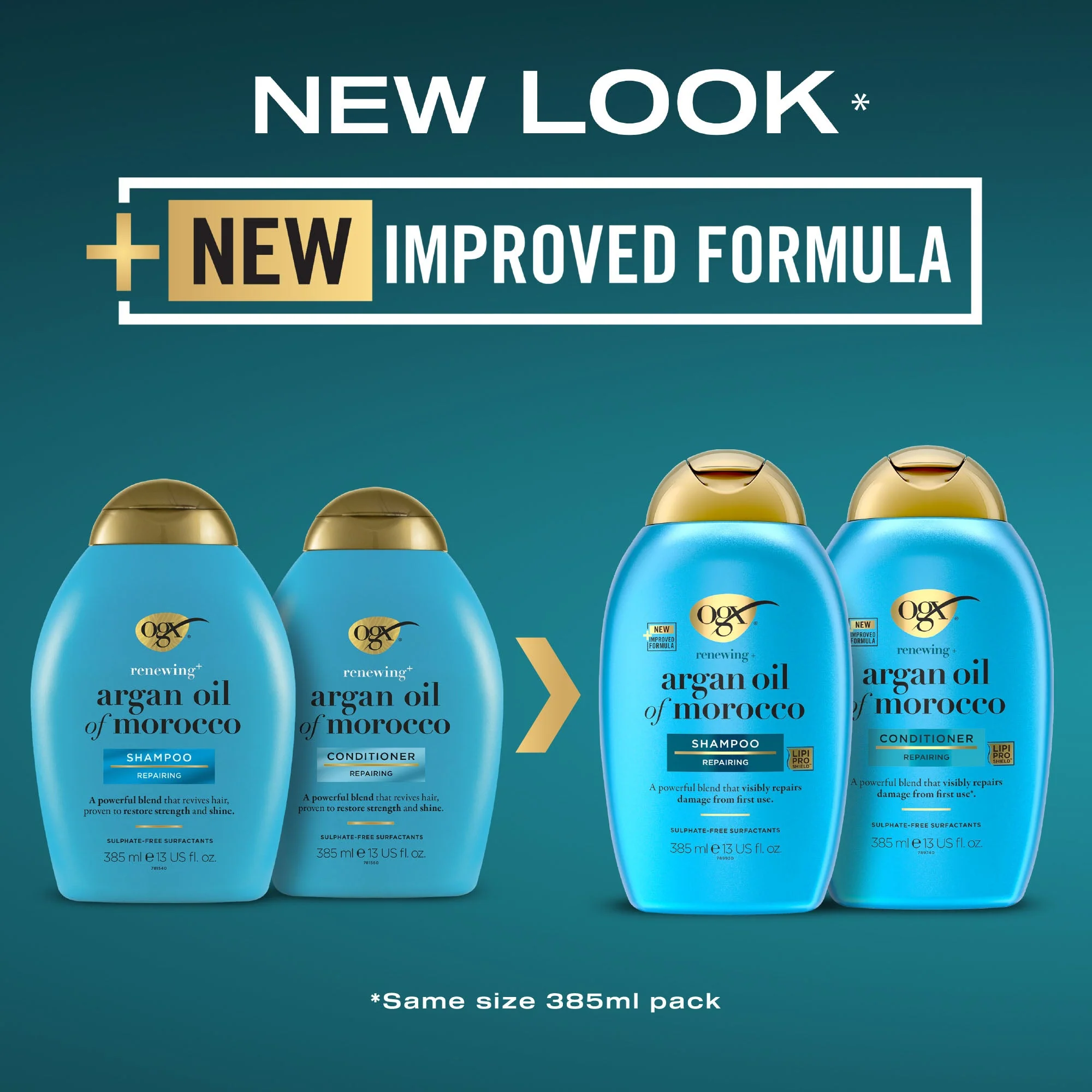 OGX, Shampoo, Renewing+ Argan Oil of Morocco, 385ml - Image 8