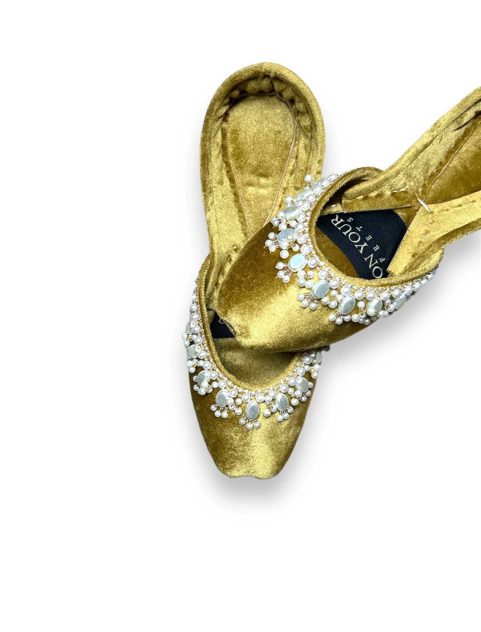 On Your Feets Emb Khussa-Pearl Lux - Image 2
