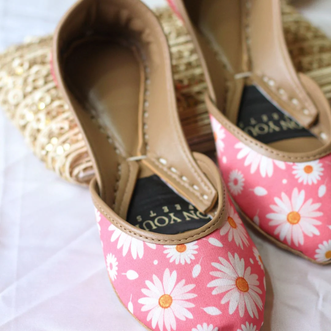 On Your Feets Casual Khussa-Jasmine Whisper - Image 2