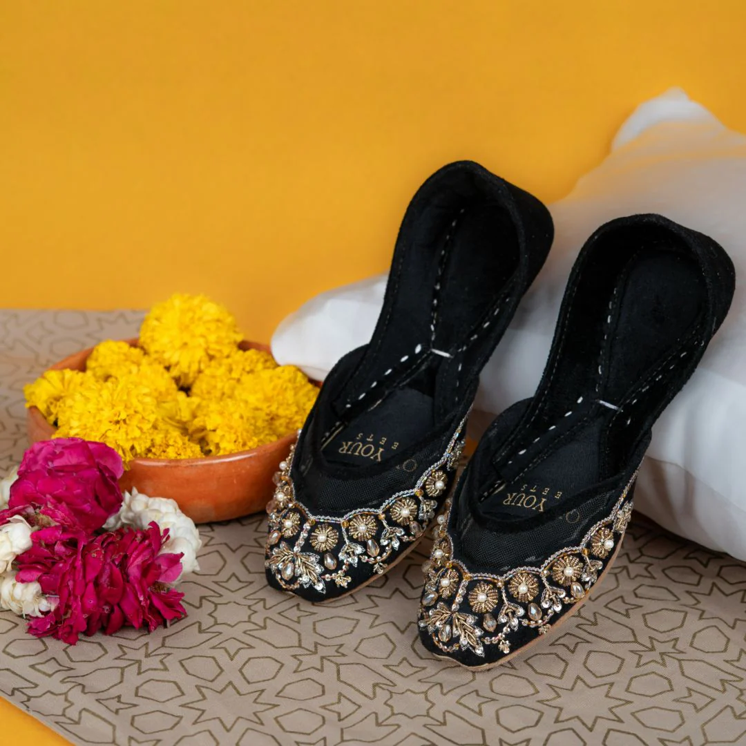 On Your Feets Casual Khussa-Midnight Majesty - Image 3