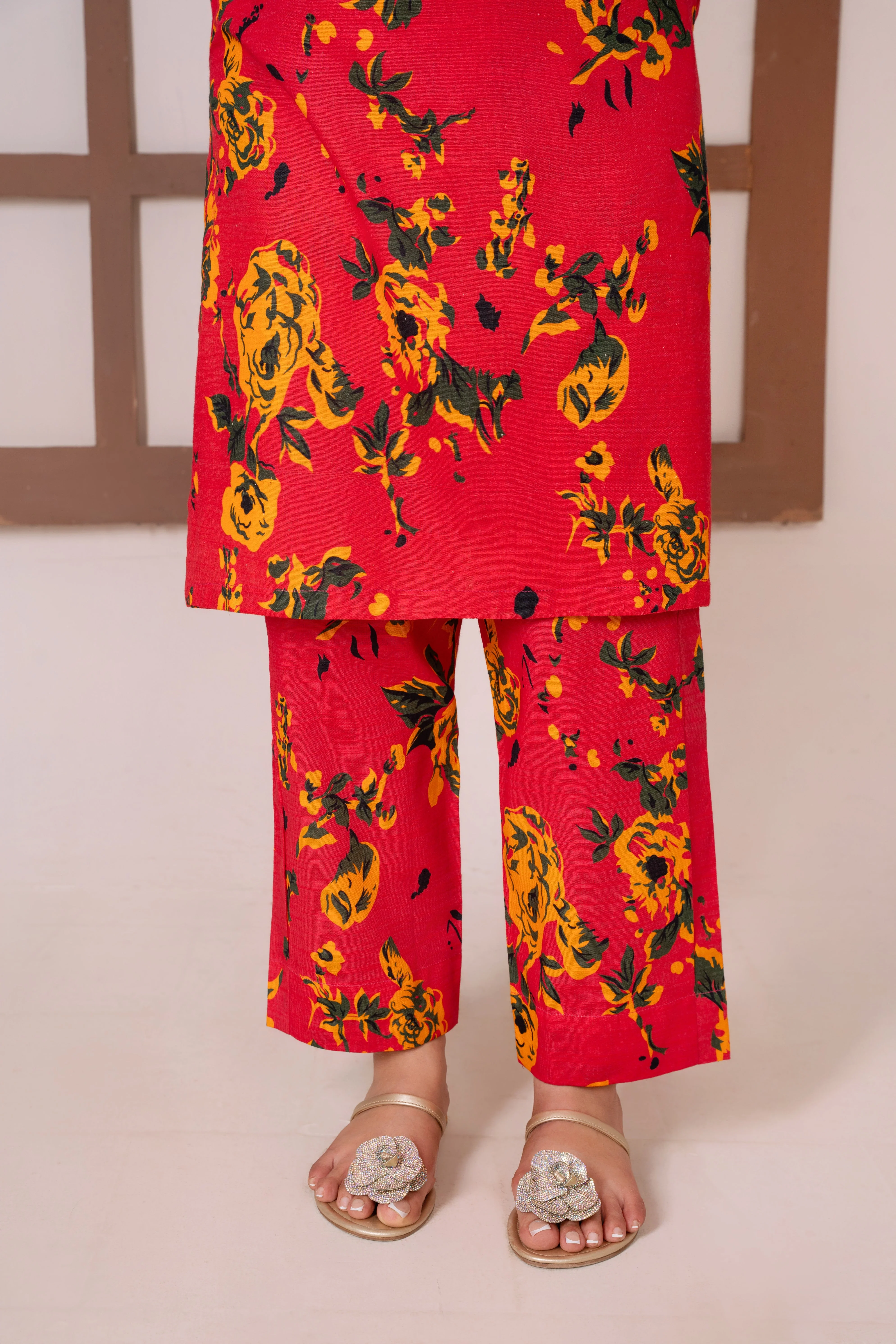 Feathers Unstitched Winter Arrivals Suit-ORLITH-FT605 - Image 7
