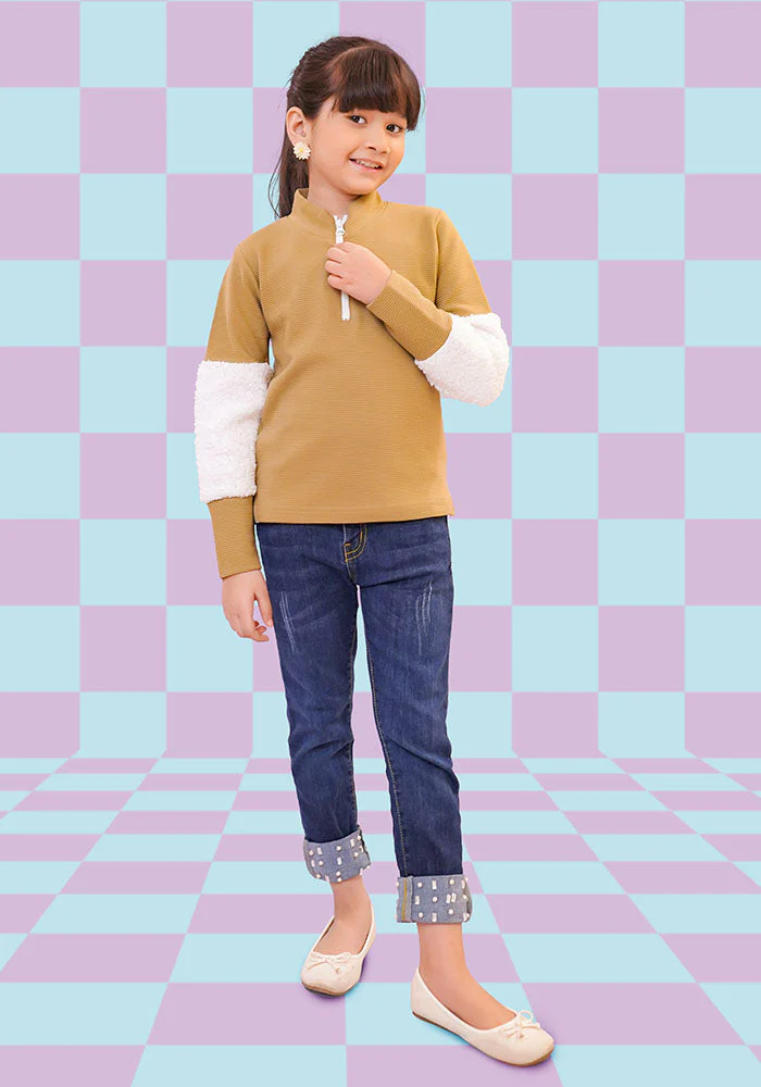 Ochre Clothing Ottoman Zipper T-Shirt