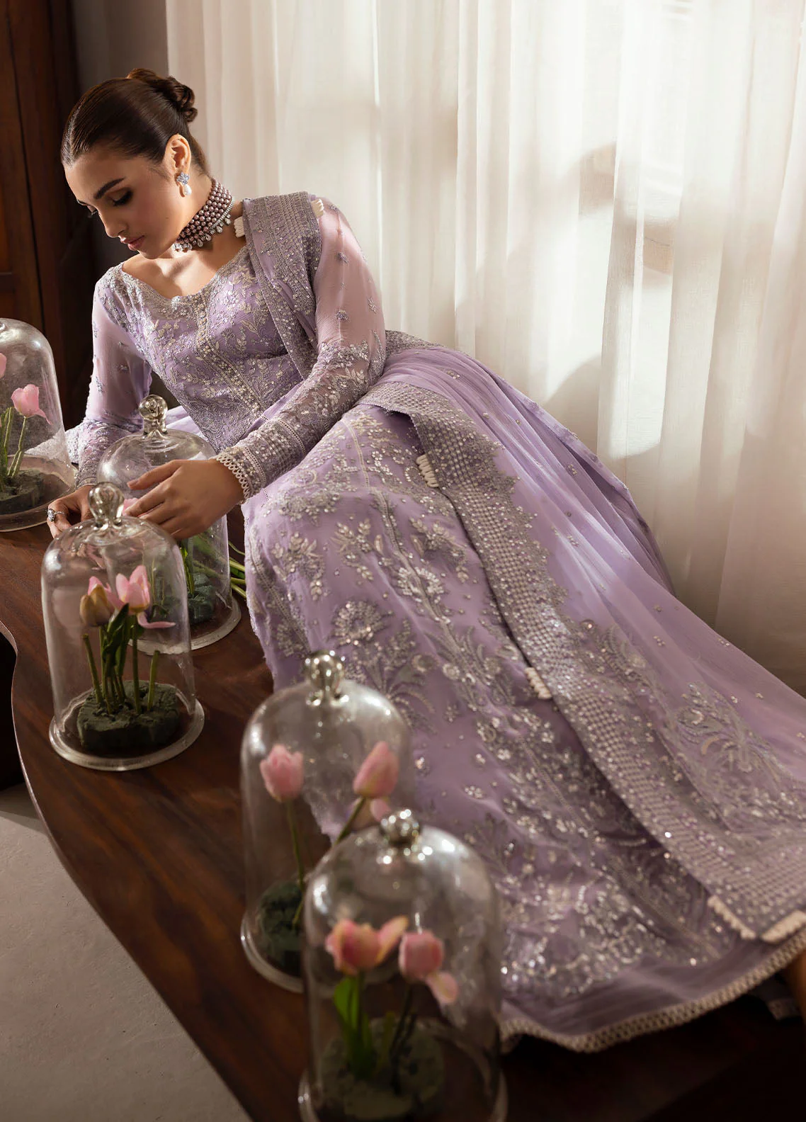 Reverie By Gulaal Unstitched 3 Piece Formals Suit-Pareesa - Image 3