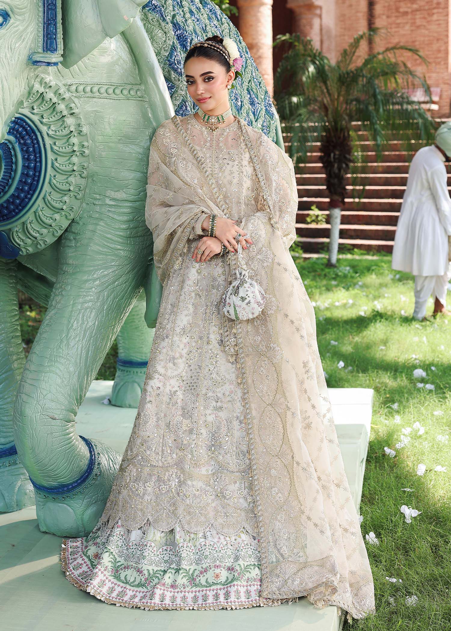 Veere Di Wedding By Sardinia Unstitched 3 Piece Collection-PAREESA - Image 4