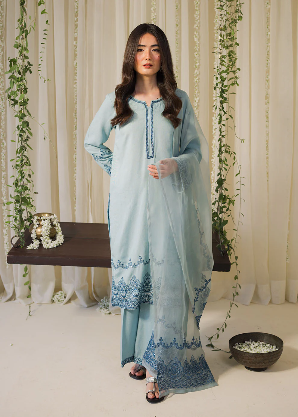 Chamak Dhamak By Pashma Khan Eid Suit-Parizah - Image 7