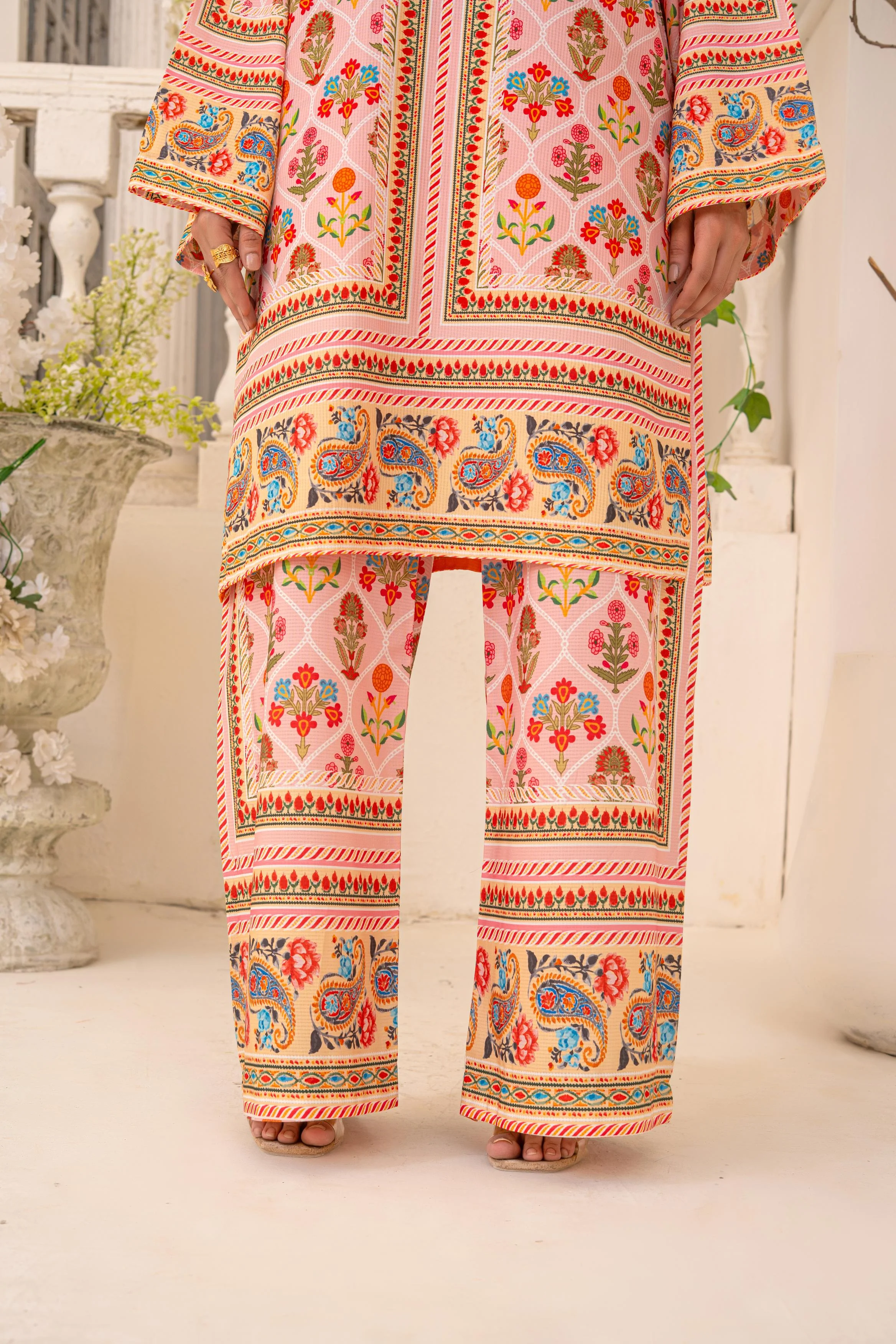 Zar E Gul By Abeera Stitched 2 Piece Poly Lawn Suit-ZG-04 - Image 4