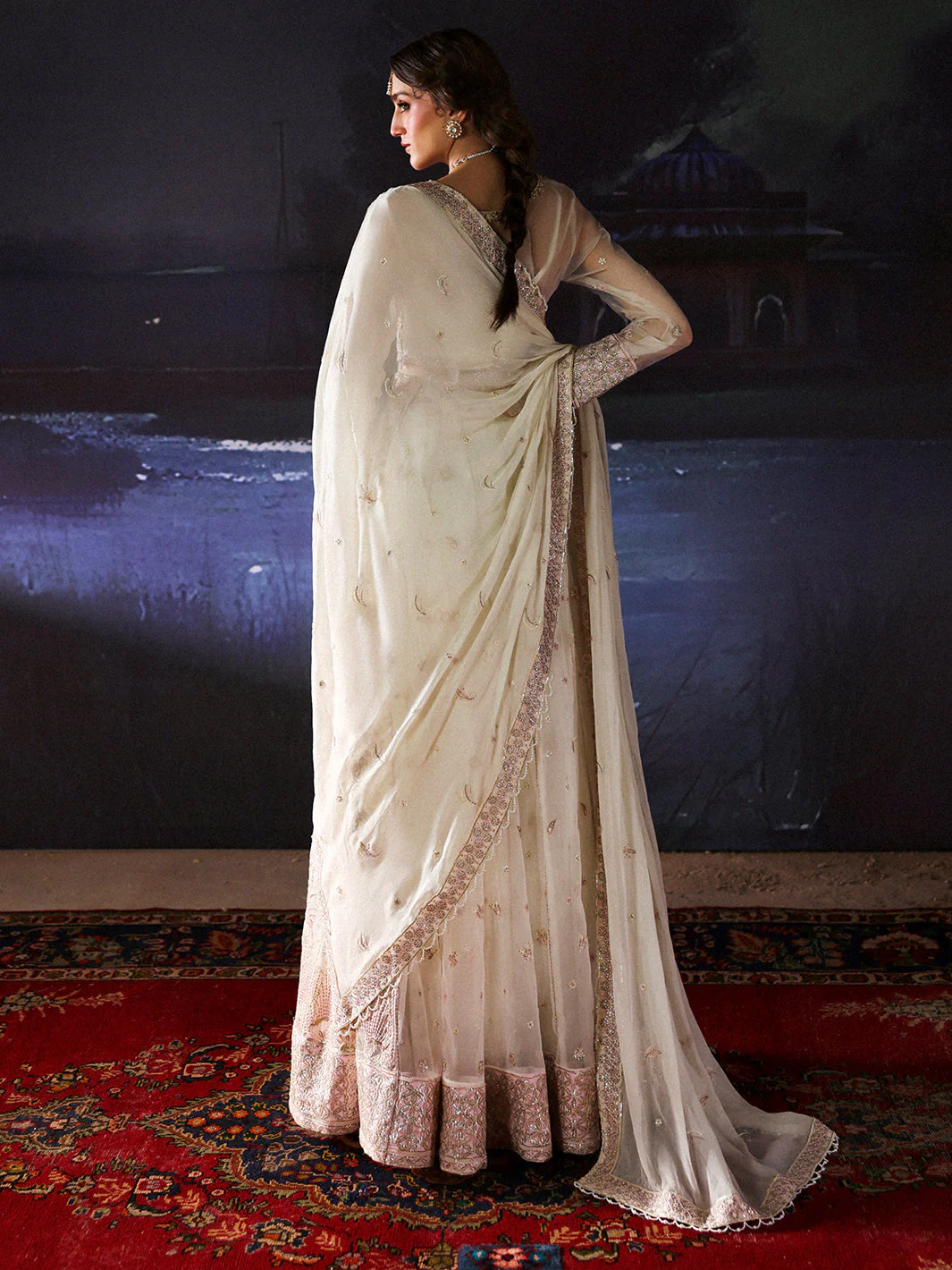 Pakeezah By Mahnur Unstitched 3 Piece Luxury Formals Suit-PK-06-Nureh - Image 3