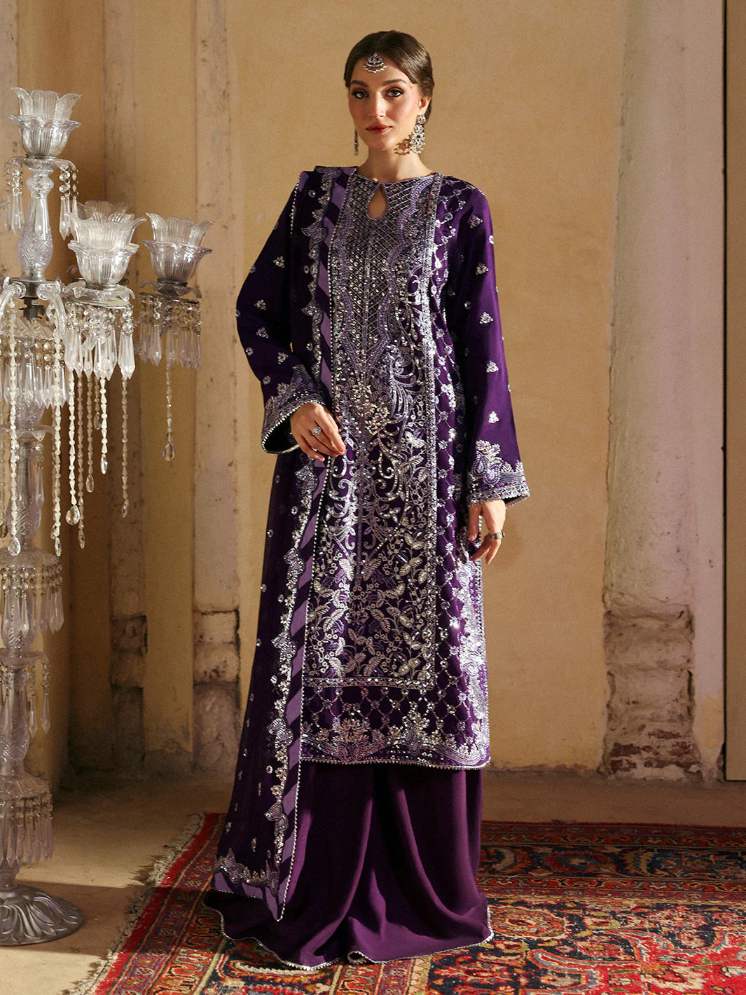 Pakeezah By Mahnur Unstitched 3 Piece Luxury Formals Suit-PK-09-Arusa