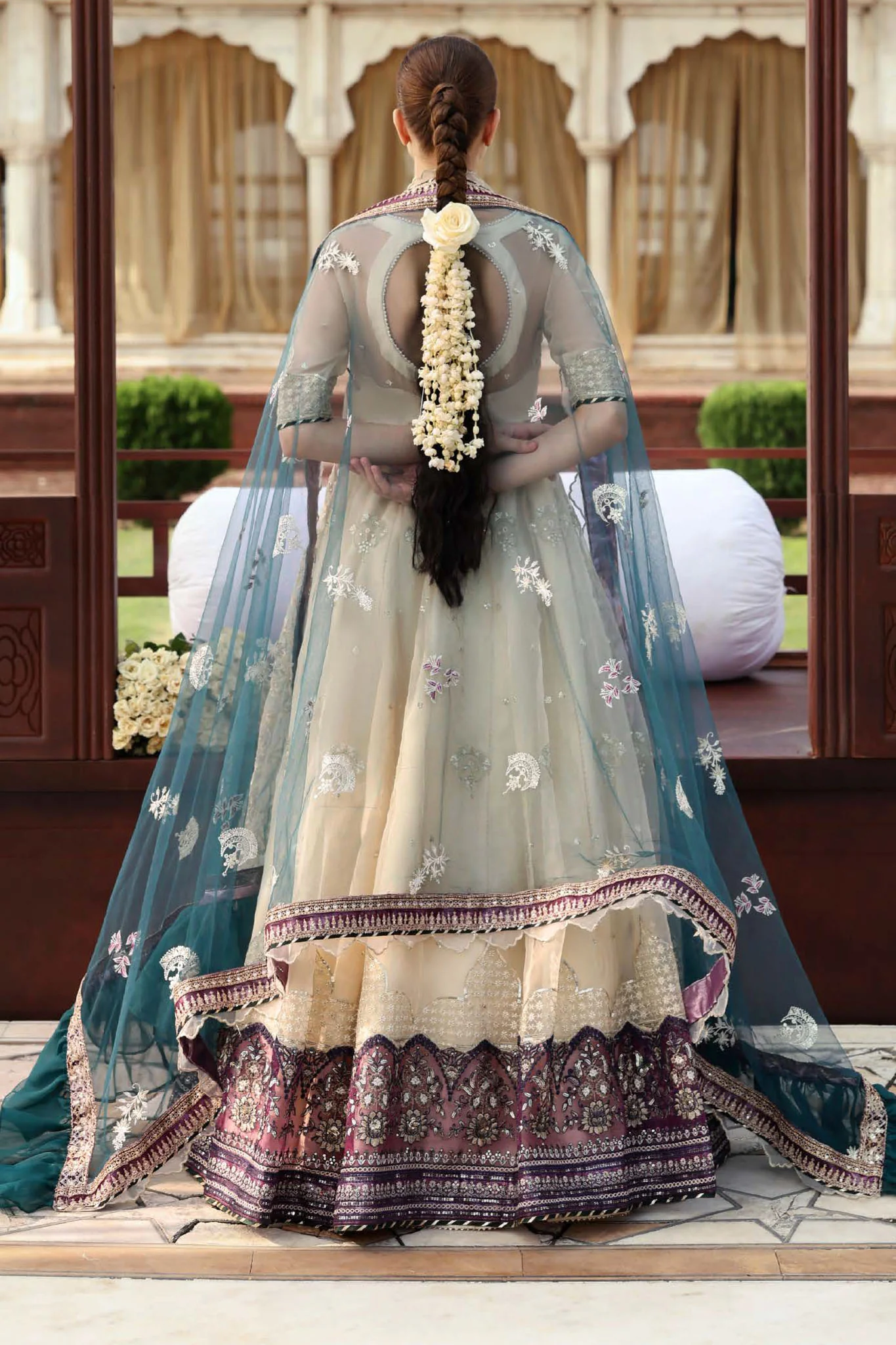 Jahanara By Parishay Unstitched 3 Piece Formals Suit-JRA-10 - Image 3