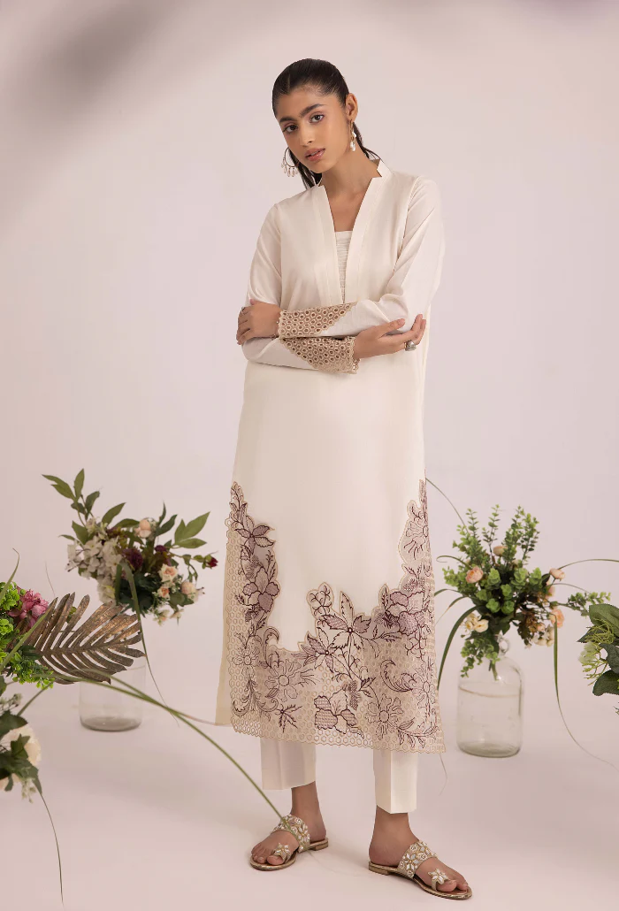Humdum Stitched 2 Piece Pret Edition 2 Suit-D02 - Image 4