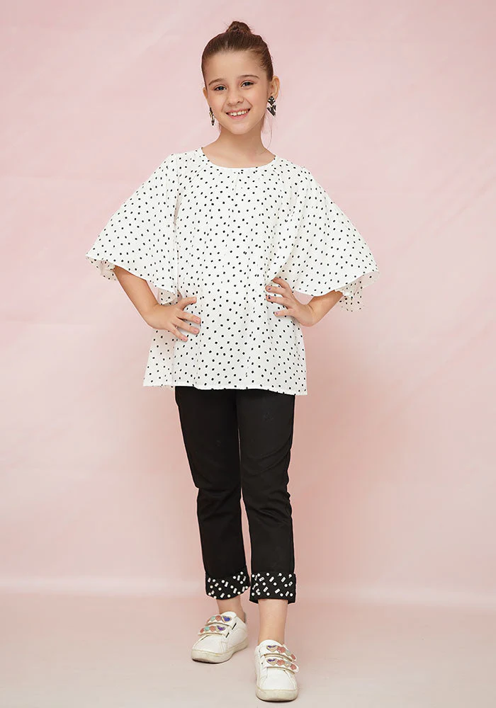Ochre Clothing Printed Georgette Top
