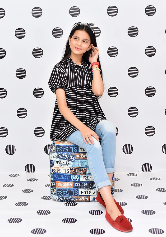 Ochre Clothing Printed Linen Top - Image 6
