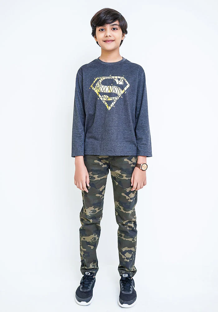 Ochre Clothing Printed T-Shirt
